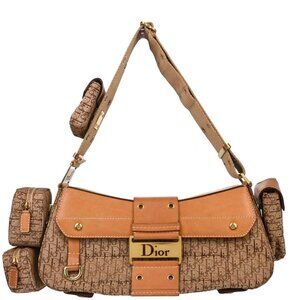 Christian Dior Brown Trotter Street Chic Columbus Shoulder Bag 07-MA-1002 177204